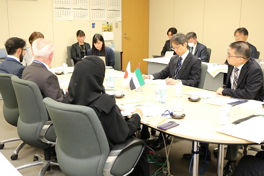 アラブ首長国連邦(UAE)との意見交換の画像