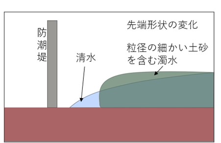 図3　黒津波の波形形状の概念図