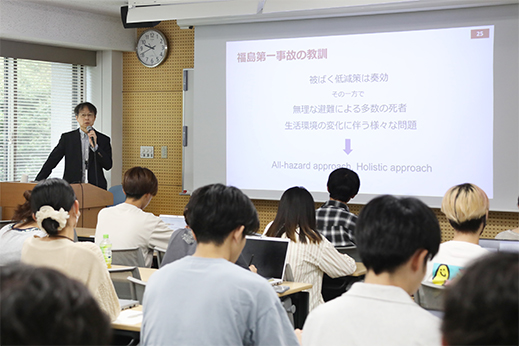 九州大学で学生との意見交換会を実施の画像